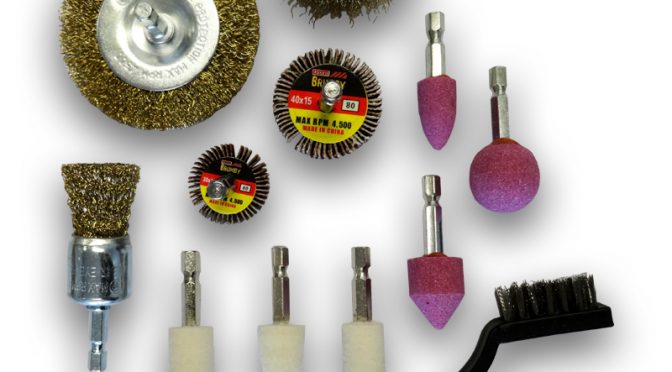 12 Piece Drill Accessory Kit