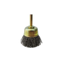Josco 50mm Heavy Duty Spindle-Mounted Crimped Cup Brush