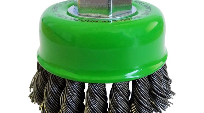 Josco 75mm Stainless Steel Multi-Thread Twistknot Cup Brush
