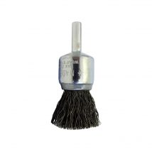 Josco 19mm High Speed Spindle-Mounted Crimped Cup Brush