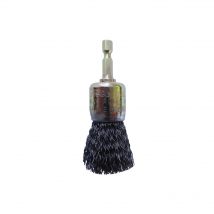 Josco 25mm Spindle-Mounted Crimped Cup (End) Brush