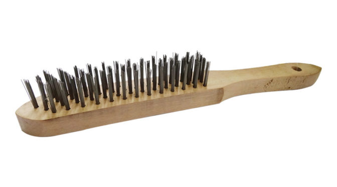 Josco 4 Row Hand Brush Short Handle
