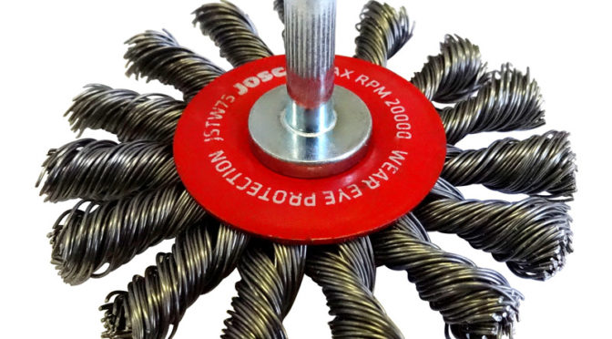 75mm High Speed Twistknot Wheel Brush