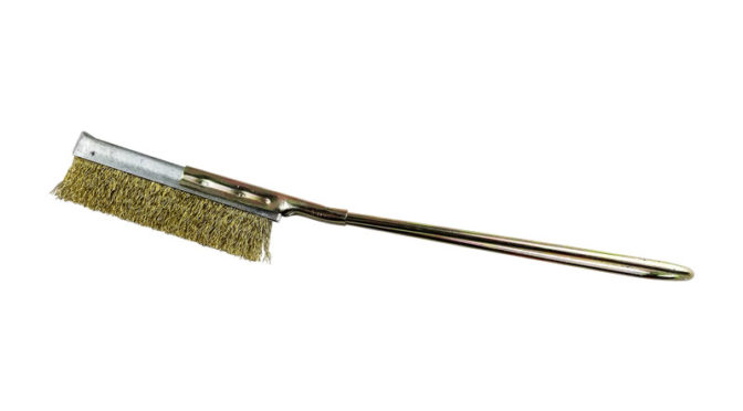 Brass Mini Hand Brush Slim