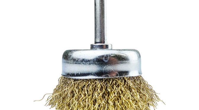 Tomcat 50mm Spindle-Mounted Cup Brush