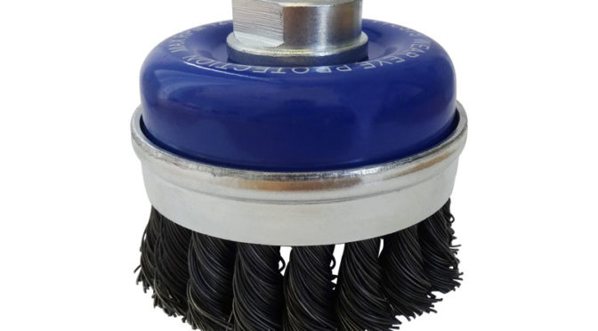 Tomcat 75mm Multi-Thread Twistknot Cup Brush with Skirt