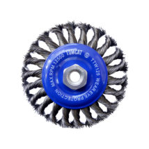 Tomcat 125mm Twistknot Wheel Brush