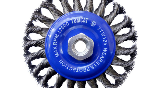 Tomcat 125mm Twistknot Wheel Brush
