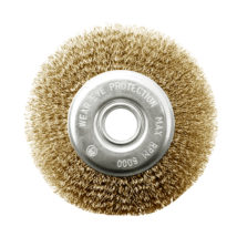 Tomcat 150mm x 12mm Multi-Bore Crimped Wheel Brush